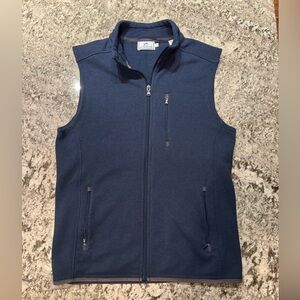 Men’s Southern Tide Navy Fleece Vest